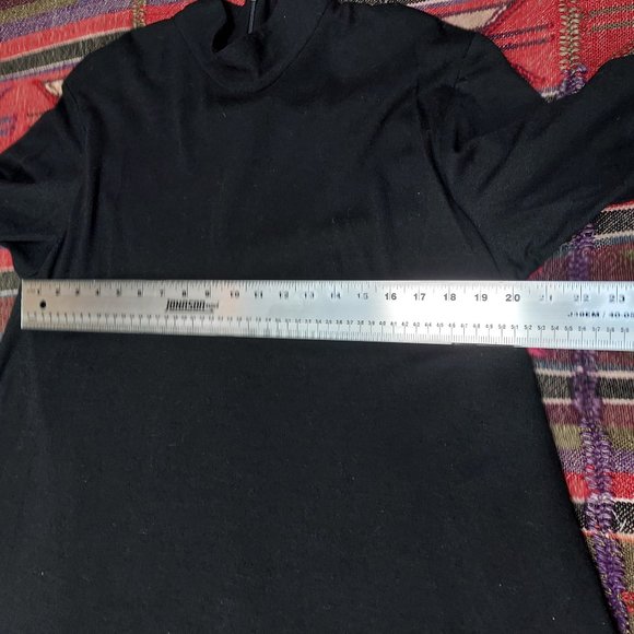 Rosemary Brantley Black Oversized Layered Dress - Picture 8 of 9